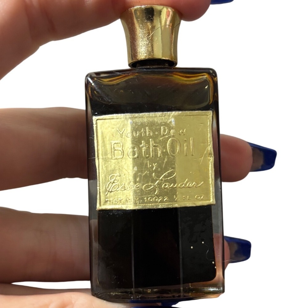 Vintage Estee Lauder Youth Dew Bath Oil 1 fl oz Bottle